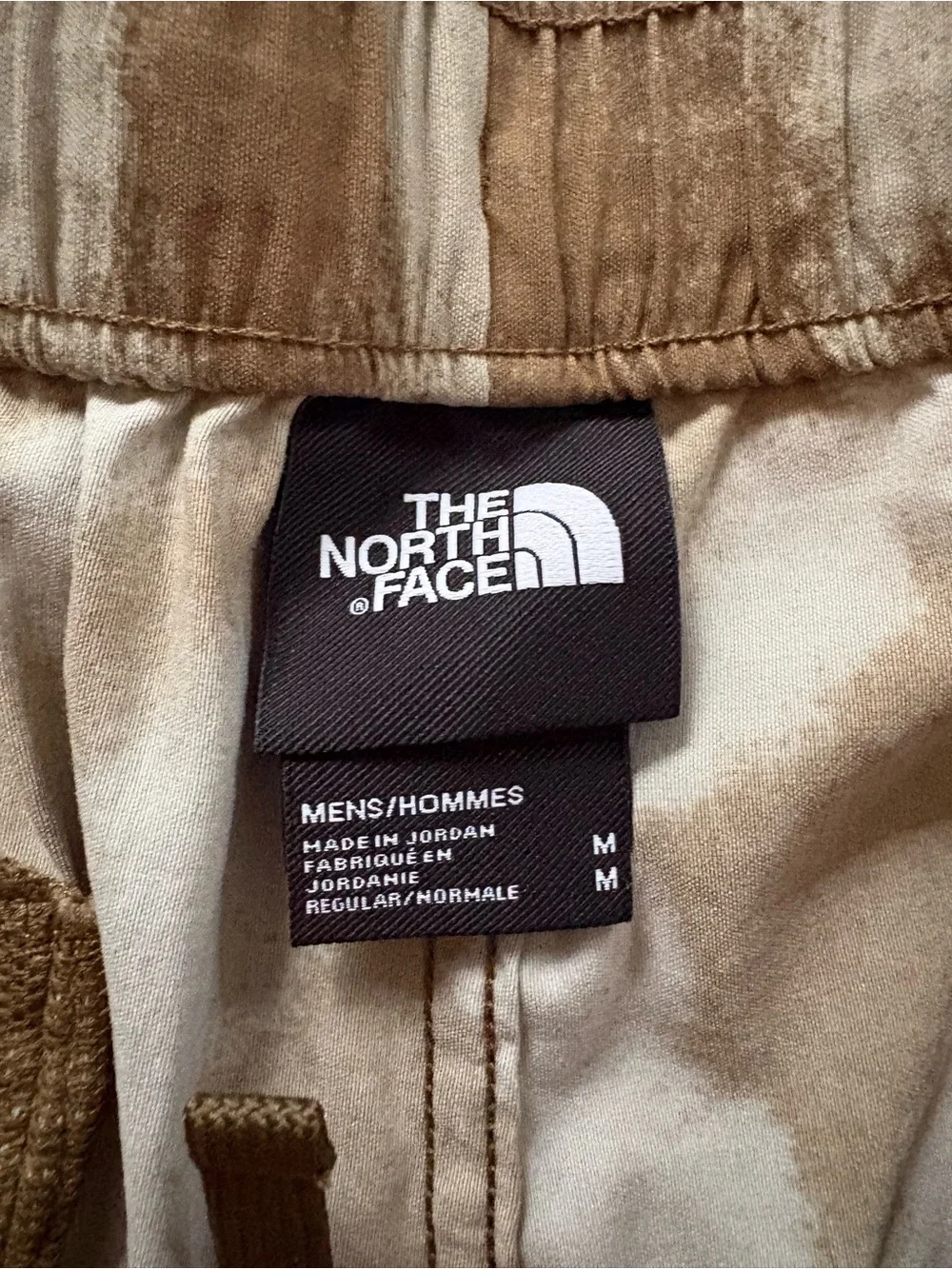 The North Face Men's Tan & Cream Athletic Shorts